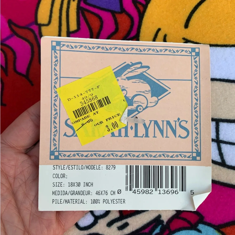 1998 Rugrats Bath Rug Mat Viacom 90’s 18x30
